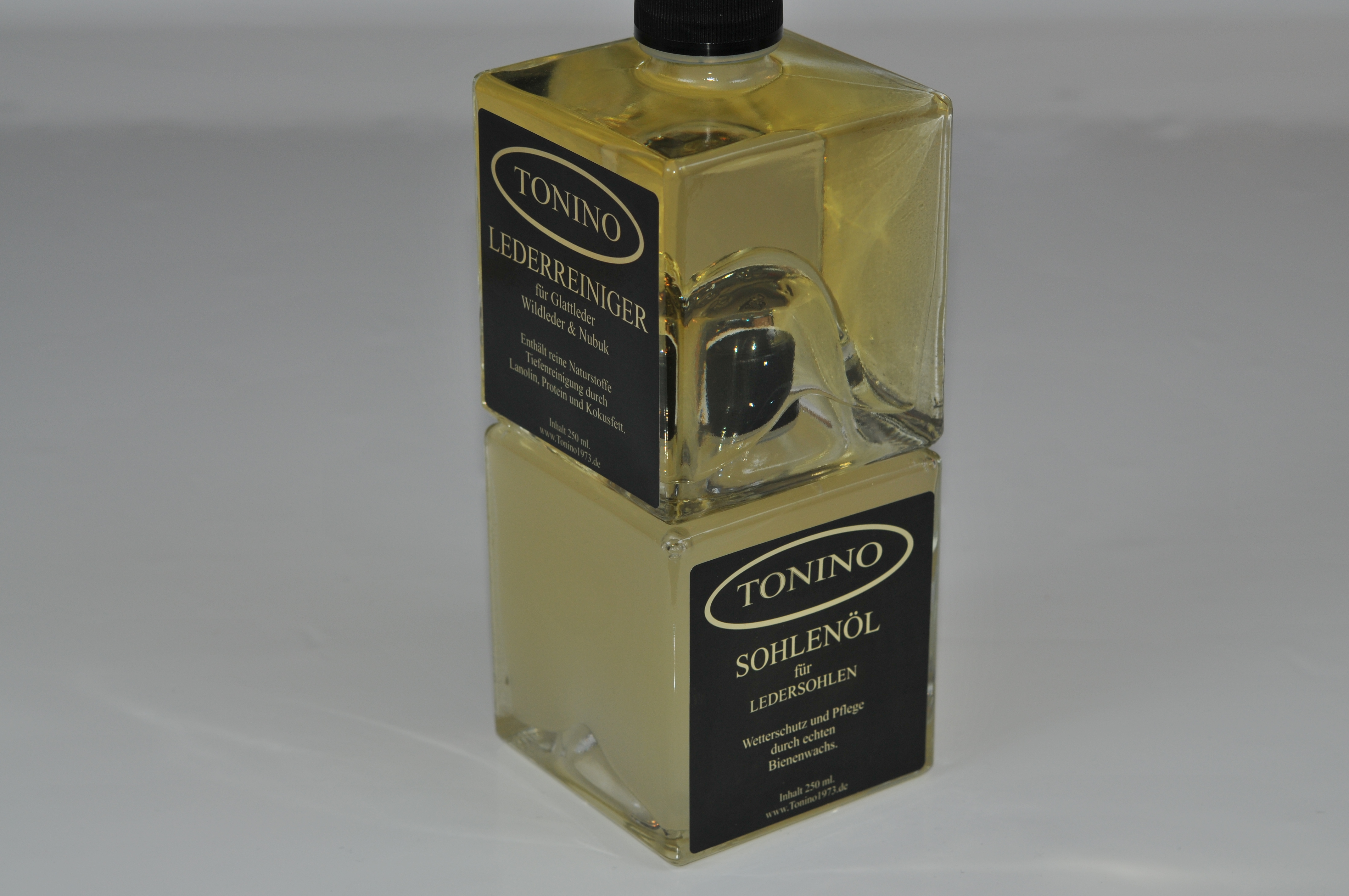 250 ml. Flaschen stapelbar!