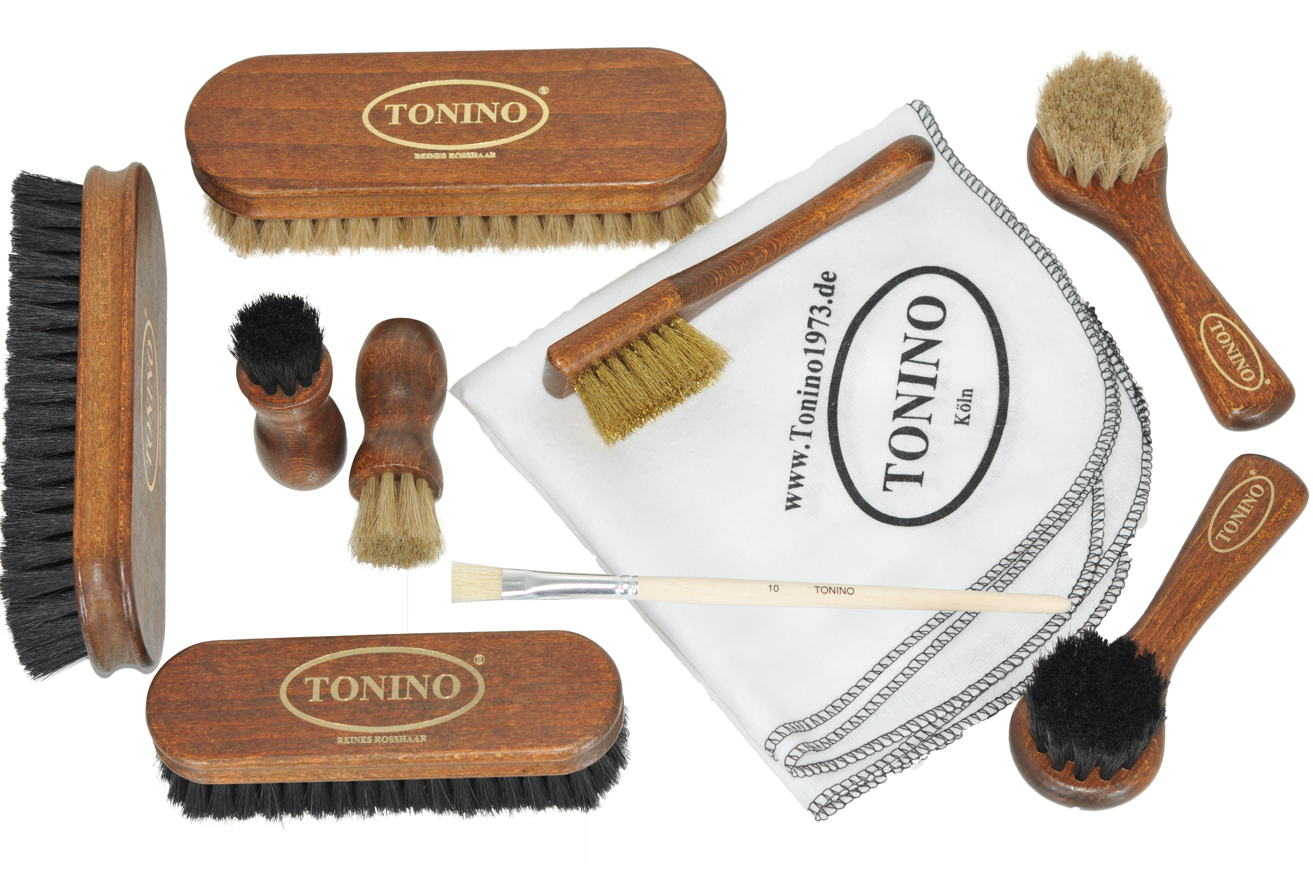 11 piece shoe shine kit