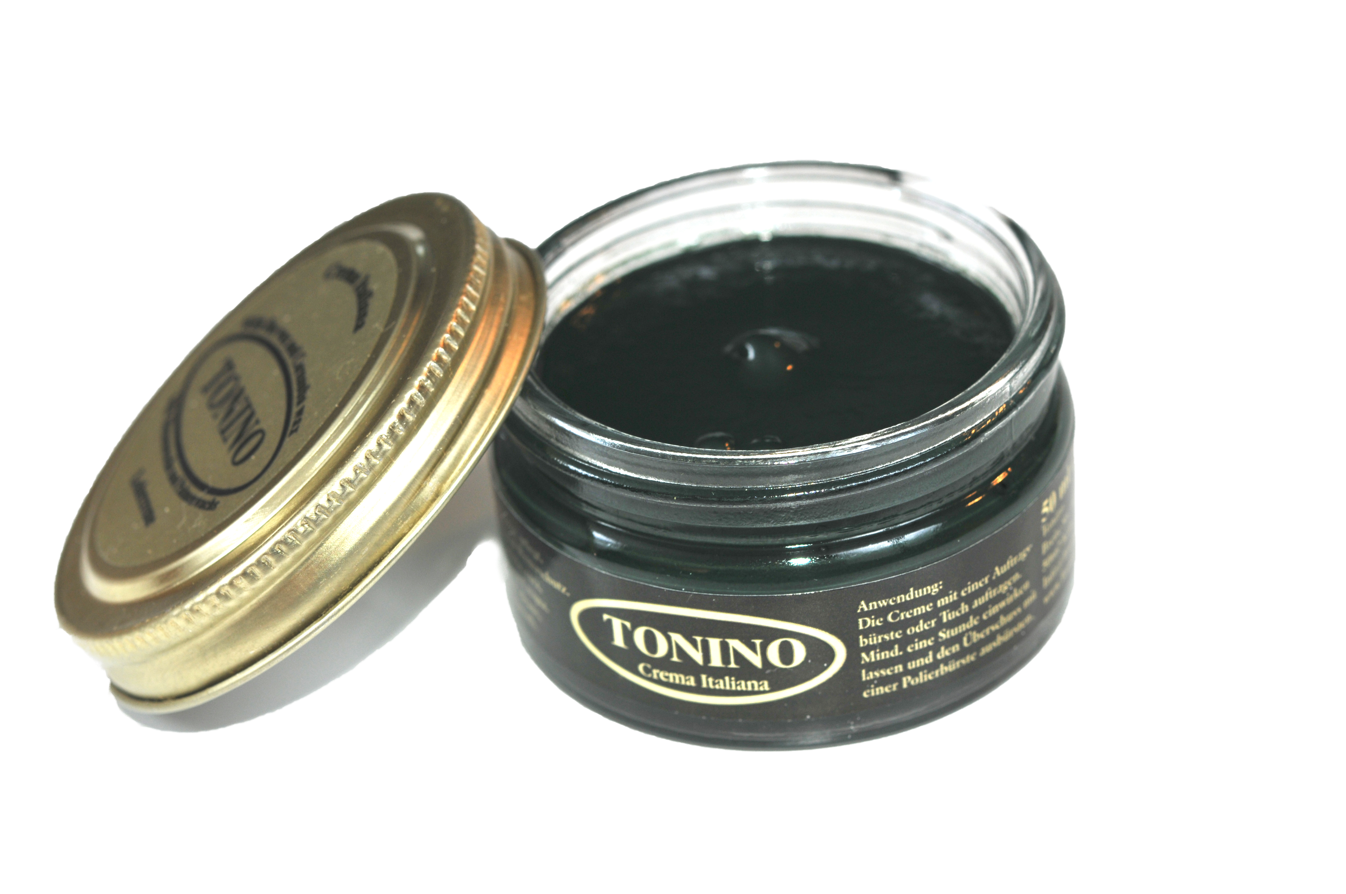 Schuhcreme Dunkelgrün