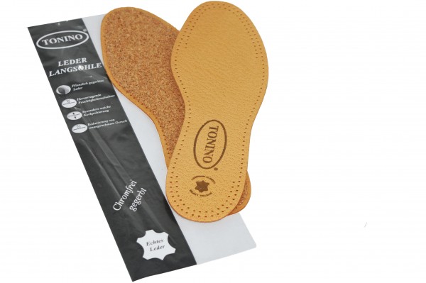 Tonino leather insole with cork