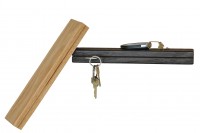 Schlüsselbrett in massiv Eiche oder Räuchereiche 30 cm Schlüsselhalter EICHE